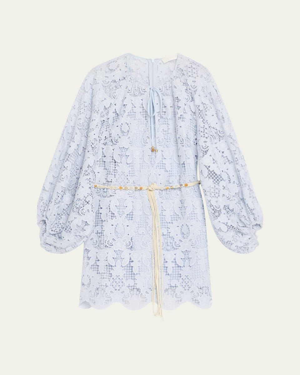 Coco Lace Tunic Mini Dress